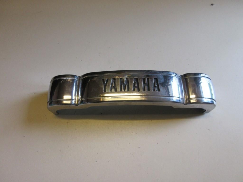 Yamaha XV700 Virago vorkembleem vorklogo logo embleem XV750, Motoren, Ophalen of Verzenden, Gebruikt