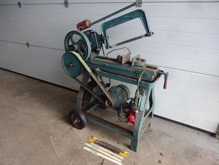 Beugelzaagmachine, Doe-het-zelf en Verbouw, Gereedschap | Zaagmachines, Gebruikt, Overige typen, 1200 watt of meer, 70 mm of meer
