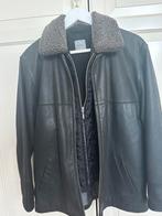 Leren Damesjas met Uitneembare Voering, Ophalen of Verzenden, Gedragen, Maat 36 (S), Zwart