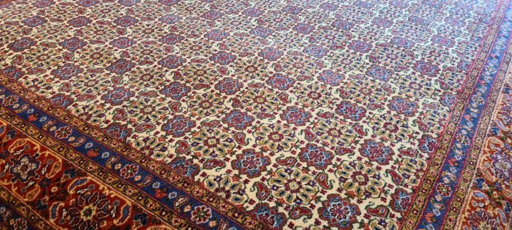Perzisch tapijt Moud 300 x 207 Handgeknoopt kleed/vloerkleed, Www.simatapijten.nl, 150 tot 200 cm, Ophalen of Verzenden, Info@simatapijten.nl
