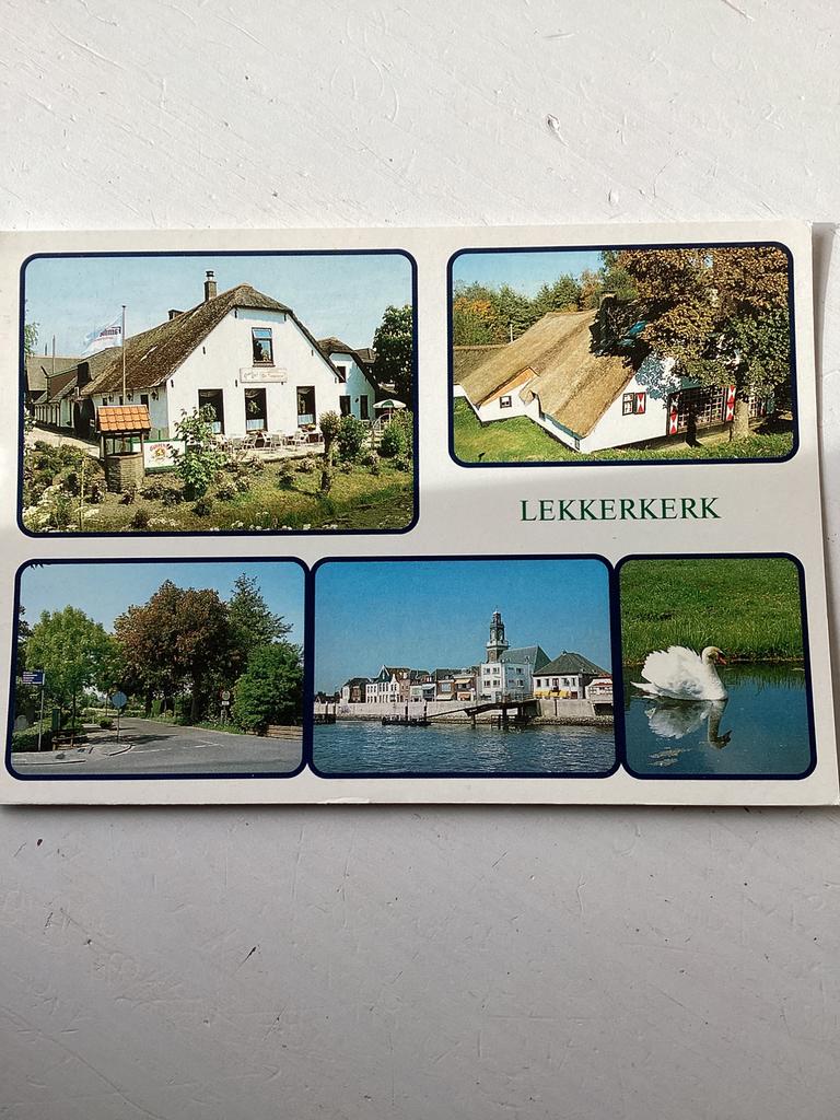 Ansichtkaart Lekkerkerk, Verzamelen, Ansichtkaarten | Nederland, Verzenden, 1980 tot heden, Gelopen, Zuid-Holland