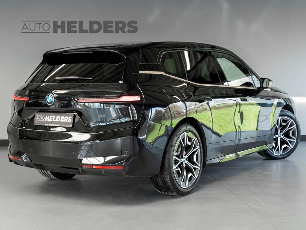 BMW iX xDrive40 High Executive 77 kWh M HuD H&K 22" Massage, Auto's, BMW, Automaat, Gebruikt, Verwarming stoelen achter, IX