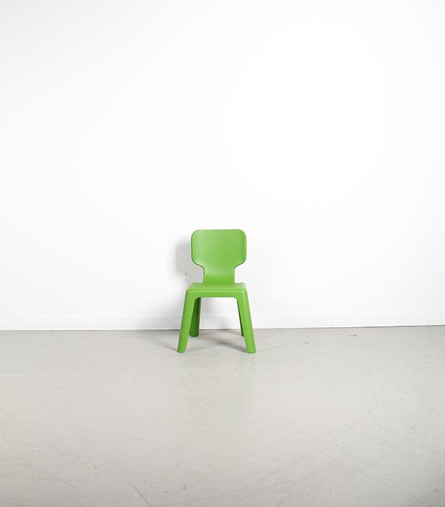 4x Magis Me Too Alma kinderstoel groen, Niet ingevuld, Kunststof, Niet ingevuld, Ophalen of Verzenden