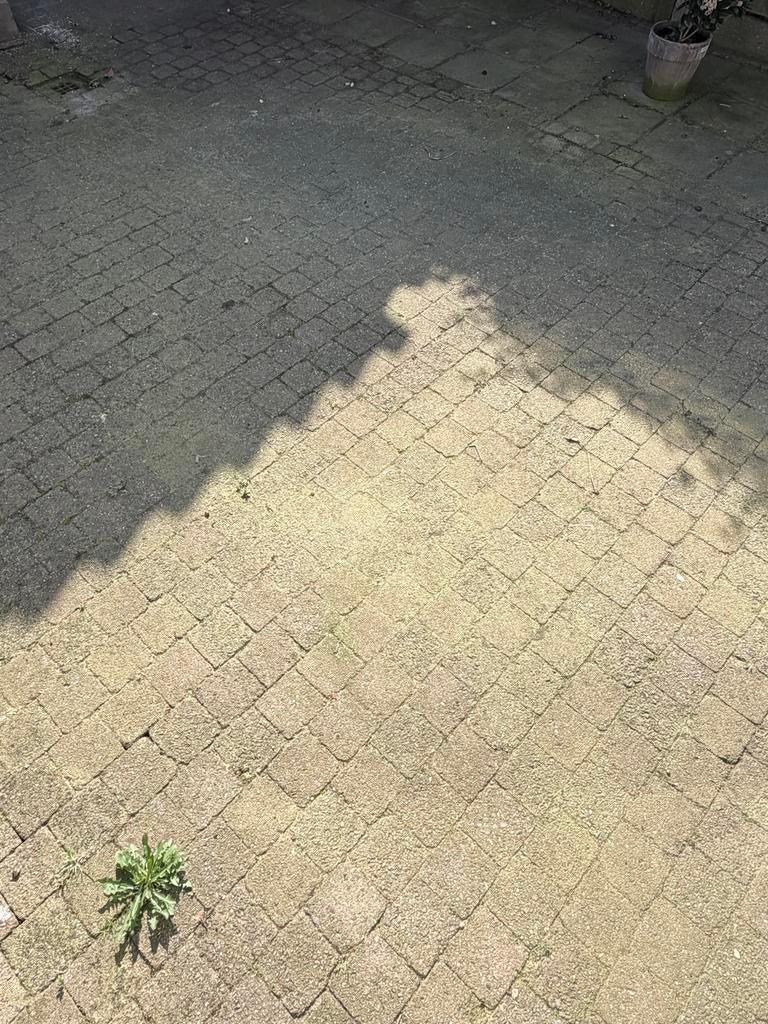 Klinkers 10x10 GRATIS, Ophalen, Gebruikt, Klinkers, 10 m² of meer