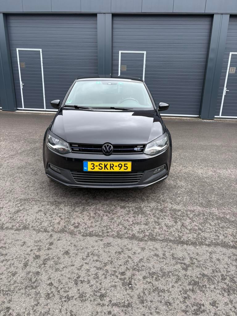 Volkswagen Polo Blue GT 1.4 TSI 103KW 2013 Zwart, Auto's, Volkswagen, Voorwielaandrijving, 1112 kg, 4 cilinders, Origineel Nederlands