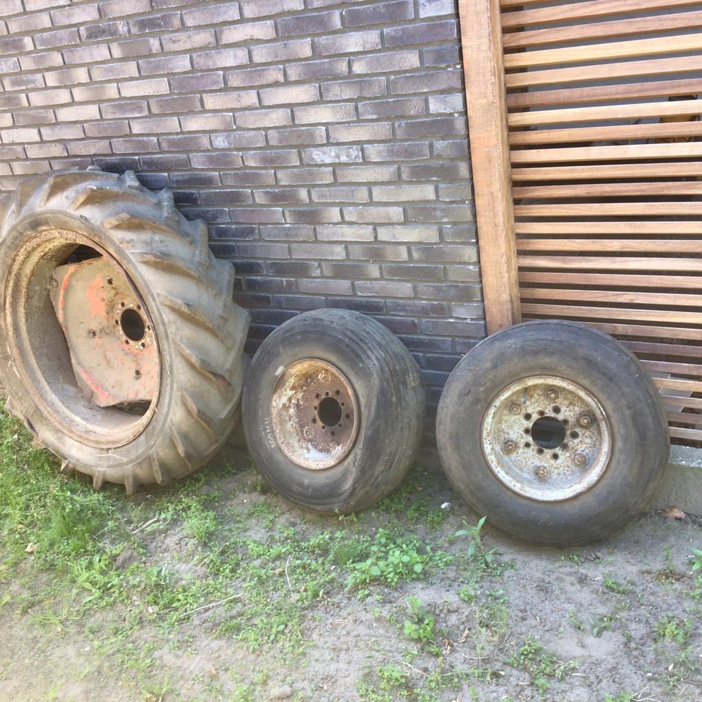 MASSEY FERGUSON VELGEN MET BAND, Ophalen of Verzenden