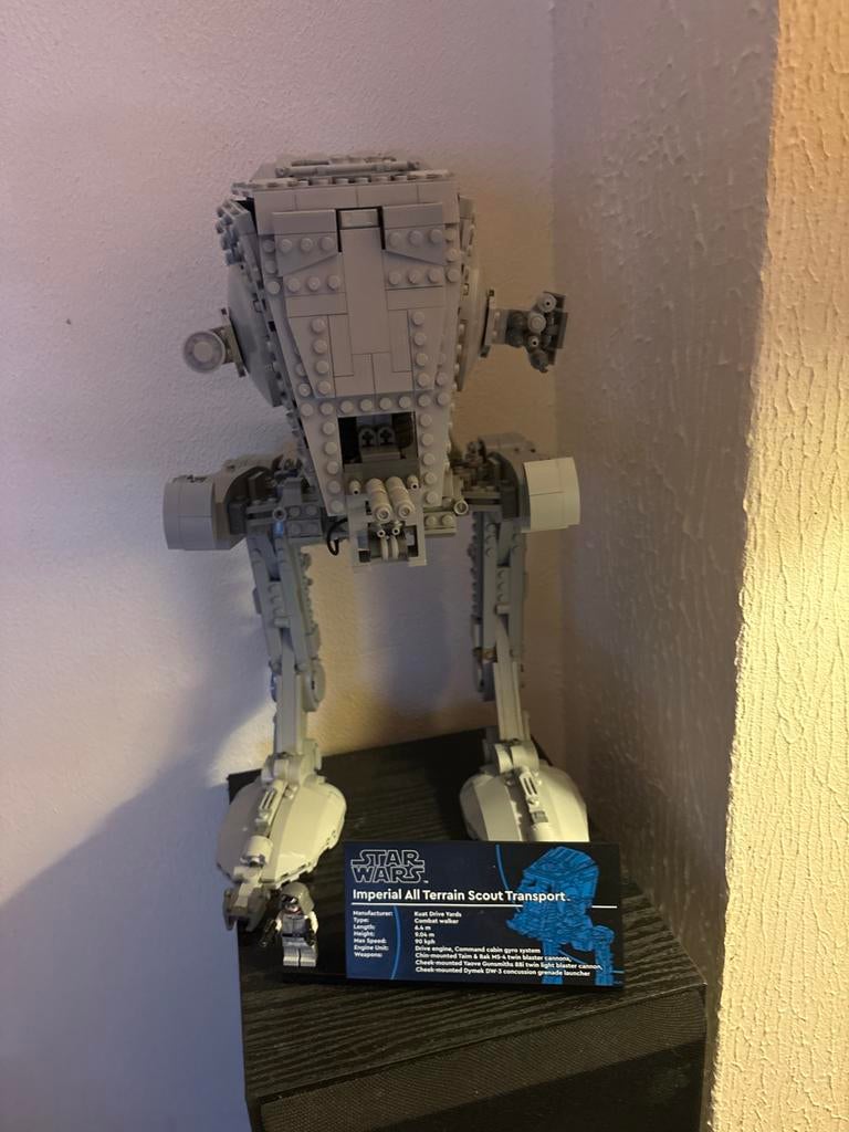 Lego Star Wars Imperial All Terrain Scout Transport, Ophalen, Zo goed als nieuw, Complete set, Lego