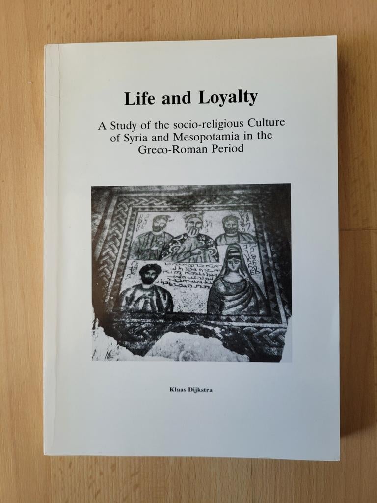 Proefschrift Klaas Dijkstra Life and Loyalty 1992, Ophalen of Verzenden, Zo goed als nieuw, Klaas Dijkstra