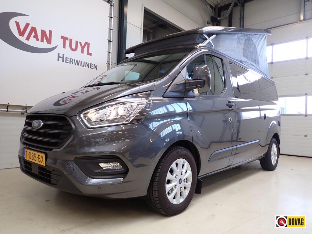 Ford Nugget PLUS Automaat / FULL OPTIONS / 2 Zonnepanelen, Caravans en Kamperen, Campers, Automaat, Buscamper of Camperbus, Airbags