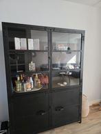 Giga meubel industriële vitrinekast, Ophalen, 25 tot 50 cm, 150 tot 200 cm