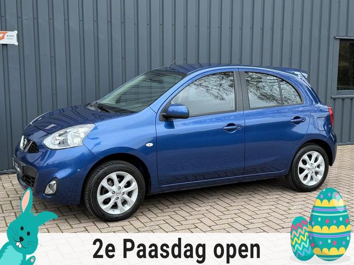 Nissan Micra 1.2 Tekna 1E EIGENAAR!/DEALER OND.!/CLIMA!/APK!, Auto's, Nissan, Bedrijf, Te koop, Micra, ABS, Airbags, Airconditioning
