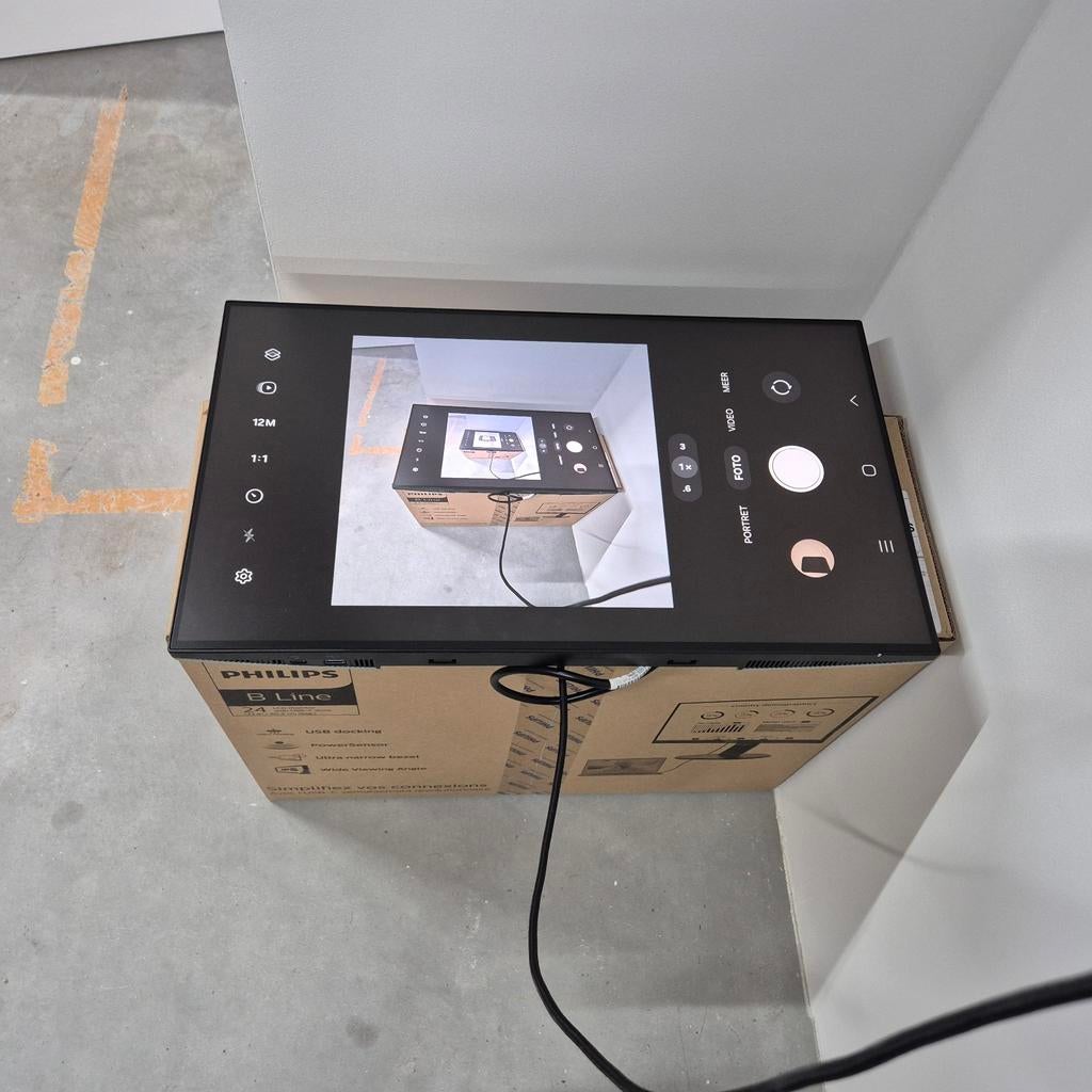 Dell U2422HE - 24 inch Full HD Monitor - No Stand!, IPS, Full HD, Ophalen of Verzenden, Zo goed als nieuw