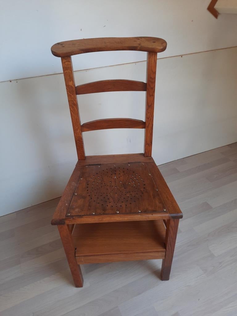 Antieke bidstoel van eikenhout, Antiek en Kunst, Antiek | Religie, Ophalen