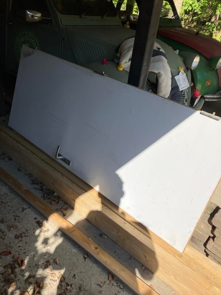 Stompe binnendeur 73x181 cm met slot en scharnieren, Gebruikt, Minder dan 80 cm, Binnendeur, Minder dan 200 cm