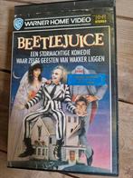 vhs beetlejuice videoband tape ex rental videotheek retro, Vanaf 16 jaar, Ophalen of Verzenden, Gebruikt