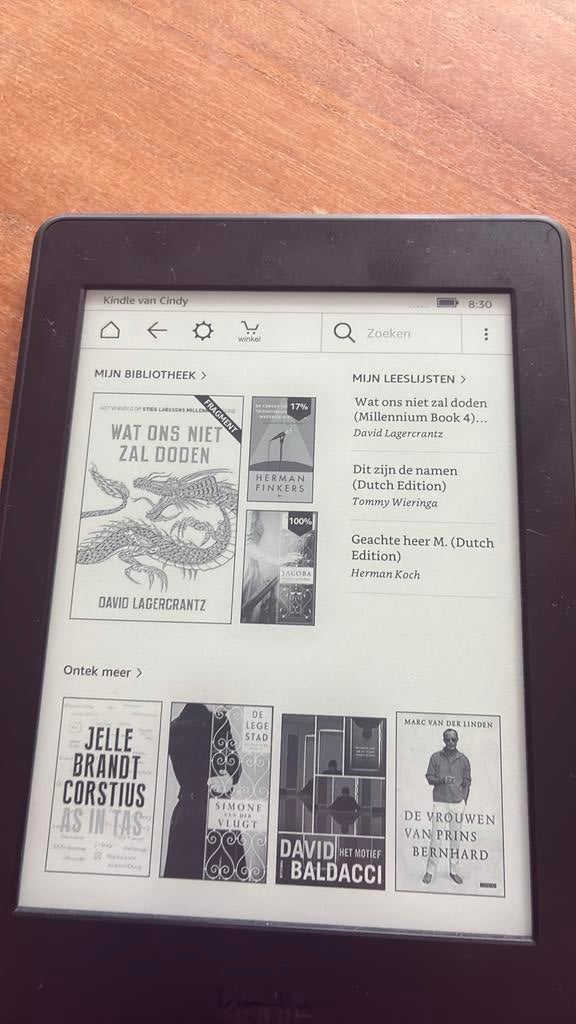 Kindle Amazon ereader, Computers en Software, E-readers, Ophalen of Verzenden, Zo goed als nieuw, 4 GB of minder, Wi-Fi