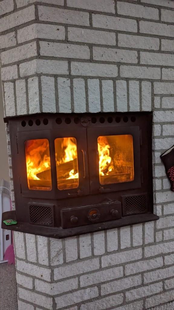 Barbas Hoekhaard, Ophalen, Gebruikt, Inbouwhaard, Houthaard