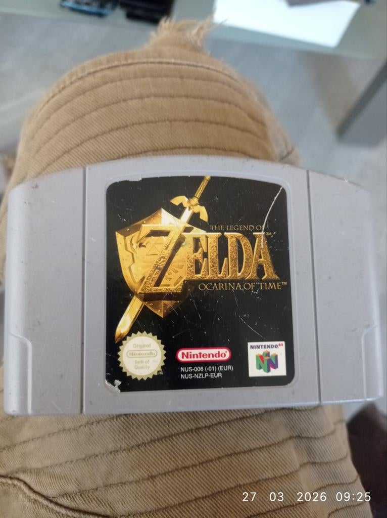 The Legend of Zelda: Ocarina of Time N64, Gebruikt, 1 speler, Ophalen of Verzenden, Role Playing Game (Rpg)