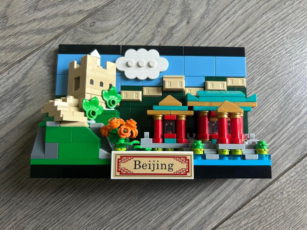 Lego Creator 40654 Ansichtkaart van Beijing, Kinderen en Baby's, Speelgoed | Duplo en Lego, Ophalen of Verzenden, Zo goed als nieuw