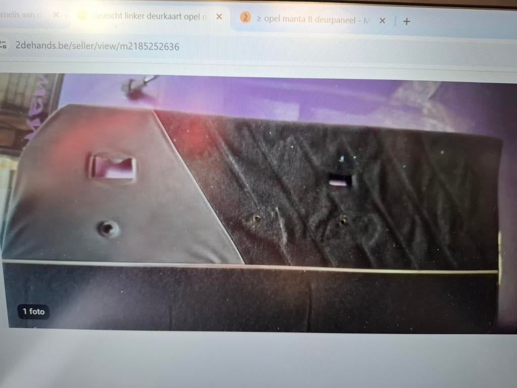 opel manta B deurpaneel, Auto-onderdelen, Interieur en Bekleding, Ophalen of Verzenden, Opel