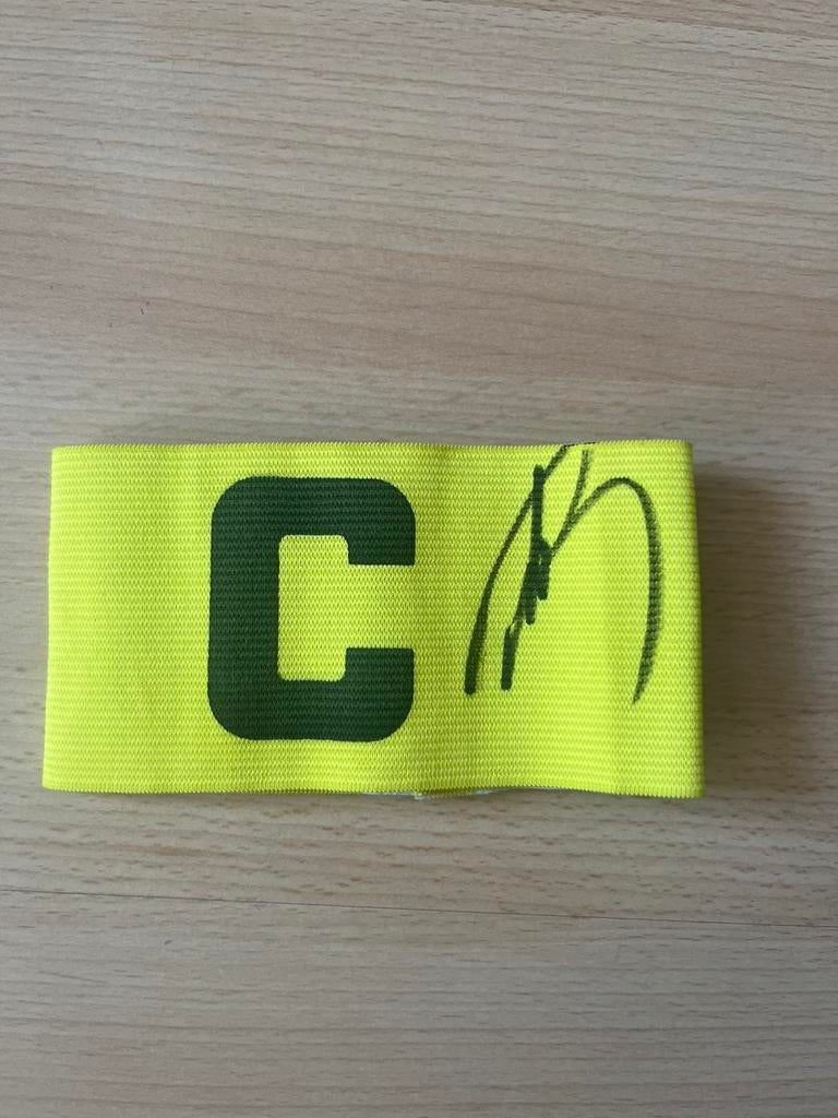 Gesigneerde aanvoerdersband Kodai Sano NEC met videobewijs, Verzamelen, Ophalen of Verzenden, Nieuw, Overige binnenlandse clubs