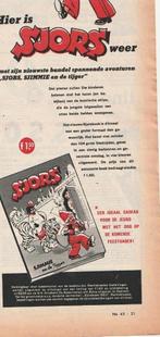 Retro reclame 1953 Sjors Sjimmie en de tijger, Verzenden, Overige typen