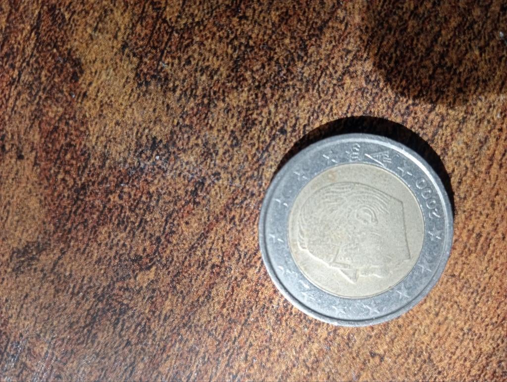 2 Euro munt België 2000 - Koning Albert II, Postzegels en Munten, Munten | Europa | Euromunten, Ophalen of Verzenden, België, 2 euro