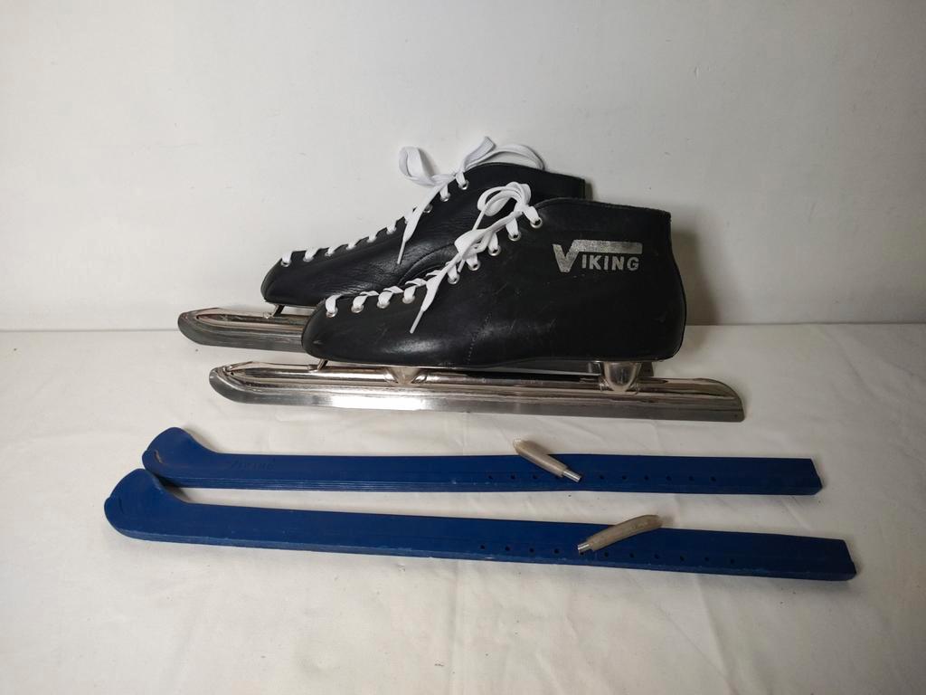 S645 Viking Lage Noren maat 44 geslepen, Sport en Fitness, Schaatsen, Viking, Gebruikt, Viking, Almere