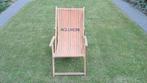 Comfortabele tuin Ligstoel, Ophalen, Gebruikt, Hout, Verstelbaar