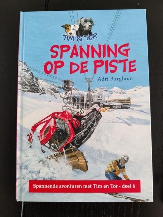 Adri Burghout - Spanning op de piste, Boeken, Ophalen of Verzenden, Zo goed als nieuw, Adri Burghout