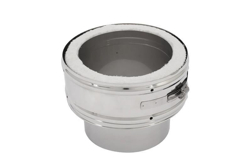 (M065) Aansluitstuk Ø200/Ø150mm 0,5mm RVS, Loenen, Verzenden, Overige typen, Magazijn-oldenzaal@dtz-europe.nl