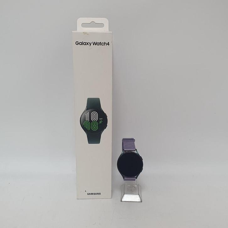 Samsung Galaxy Watch4 44mm Black Compleet in Nette Staat, Sieraden, Tassen en Uiterlijk, Horloges | Kinderen, Zo goed als nieuw
