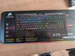 Corsair K70 RGB MK.2 Mechanisch Gaming Toetsenbord, Gebruikt, Ophalen of Verzenden, Qwerty, Gaming toetsenbord
