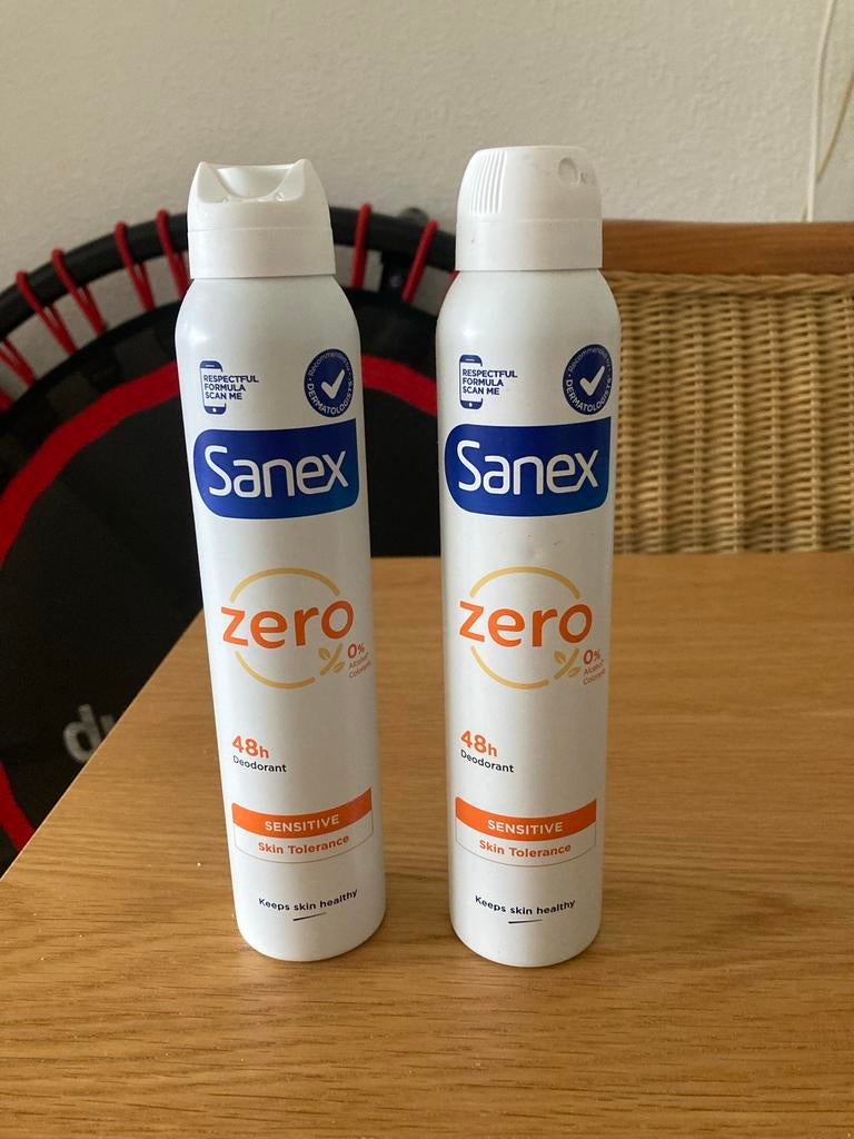 Sanex Zero 48h Deodorant Sensitive Skin Tolerance, Ophalen of Verzenden, Nieuw, Deodorant of Bodyspray