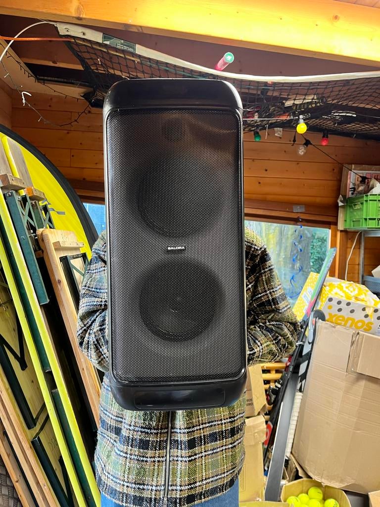 Box Heren 1 Box - Krachtige Party Speaker, Audio, Tv en Foto, Luidsprekers, Gebruikt, 60 tot 120 watt, Front, Rear of Stereo speakers