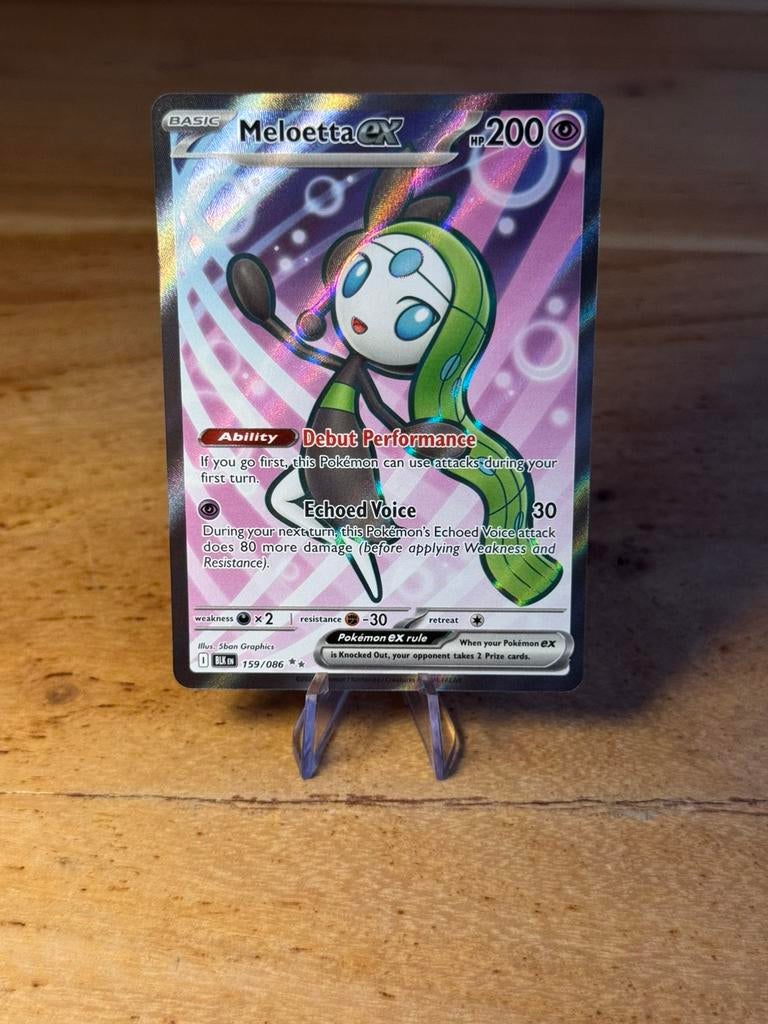 Meloetta ex (BLK 159), Ophalen of Verzenden, Nieuw, Losse kaart