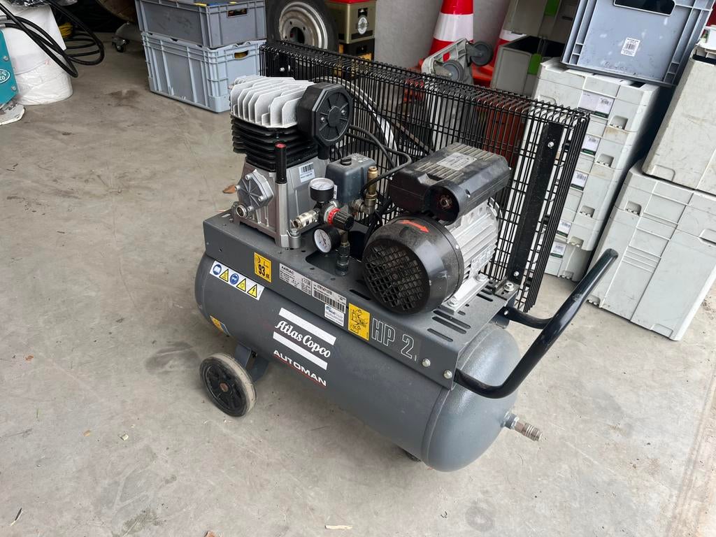 Atlas copco compressor, 25 tot 100 liter, Ophalen of Verzenden, Zo goed als nieuw