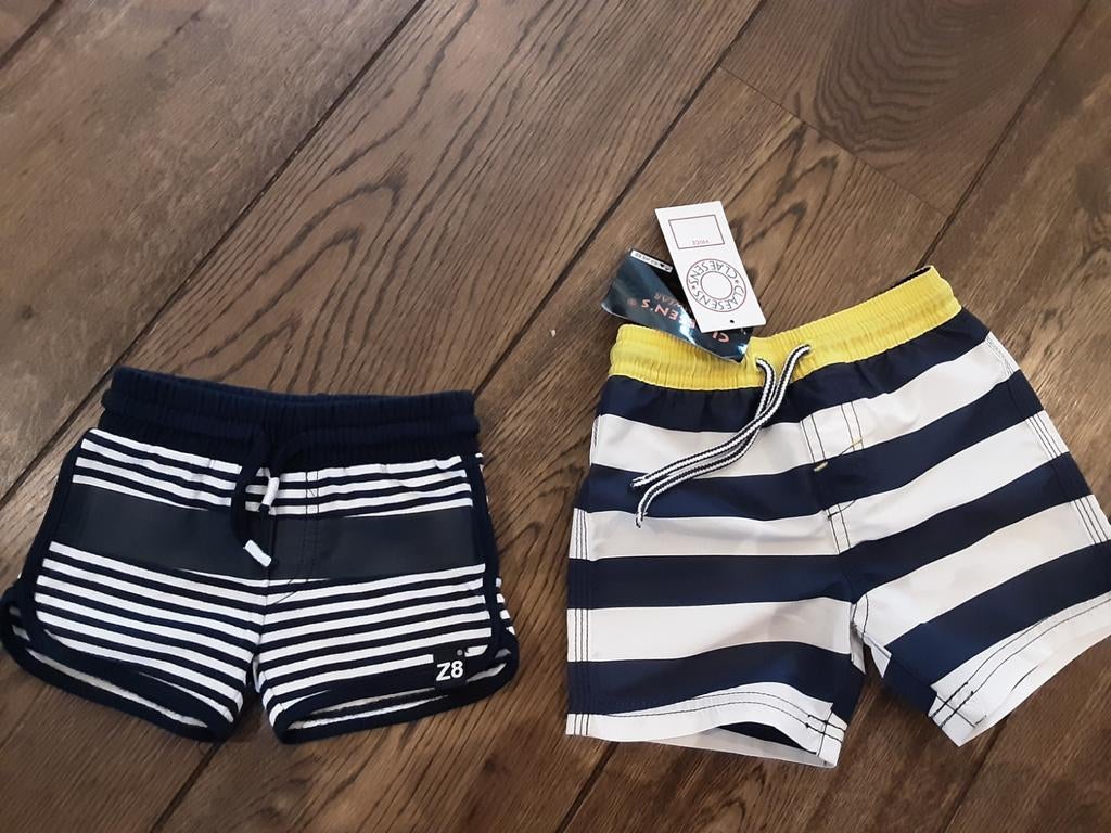 Z8 zacht korte broek jogging en claesens zwemshort nieuw 68, Kinderen en Baby's, Babykleding | Maat 68, Ophalen of Verzenden, Nieuw