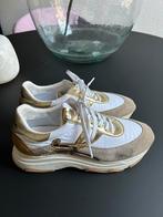 Stijlvolle sneaker wit/goud, Ophalen of Verzenden, Zo goed als nieuw, Wit, Sneakers of Gympen