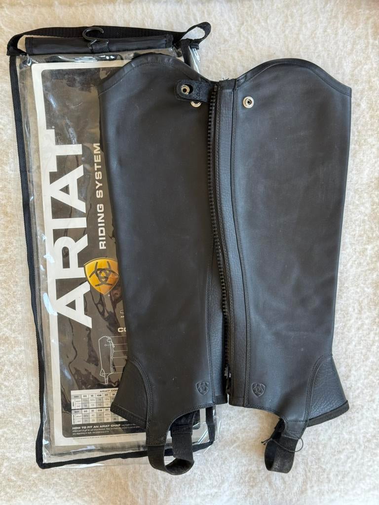 Ariat Concord Chap, zwart, maat: MT, Ophalen of Verzenden, Zo goed als nieuw, Dressuur, Schoeisel