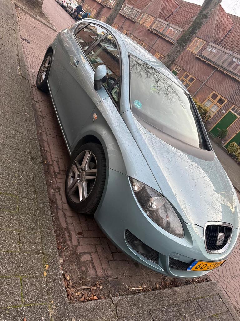Seat Leon 1.4 TSI 92KW 2008 Blauw, Auto's, Seat, Euro 5, 125 pk, Zwart, 4 cilinders