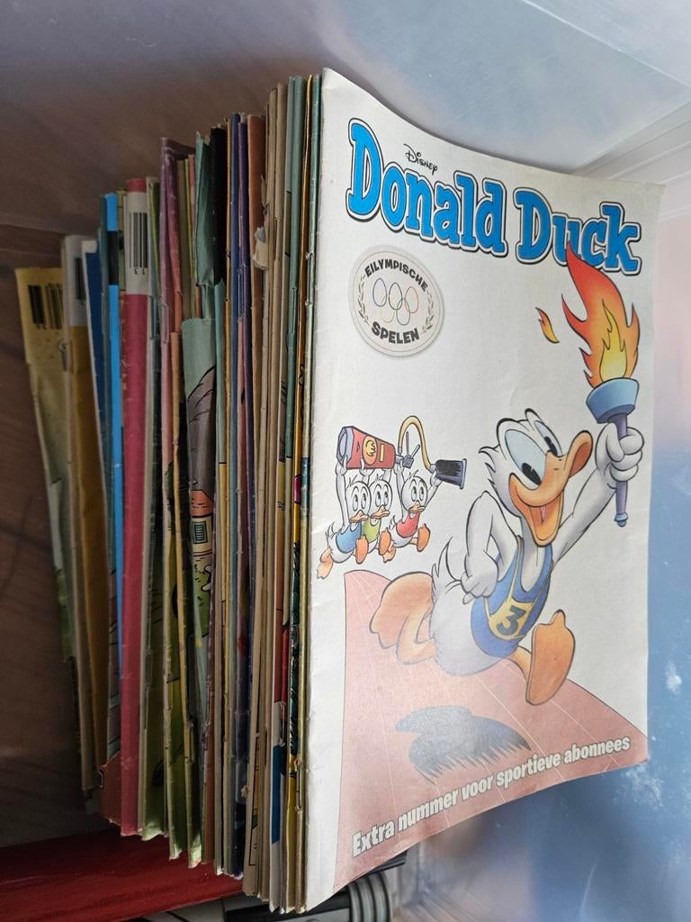 donald duck stripboekjes hele stapel ong, Boeken, Stripboeken, Meerdere stripboeken, Ophalen of Verzenden, Gelezen