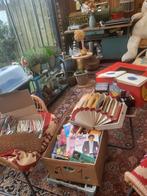 Vinyl singles 2 dozen vol koffertje mapje, Ophalen