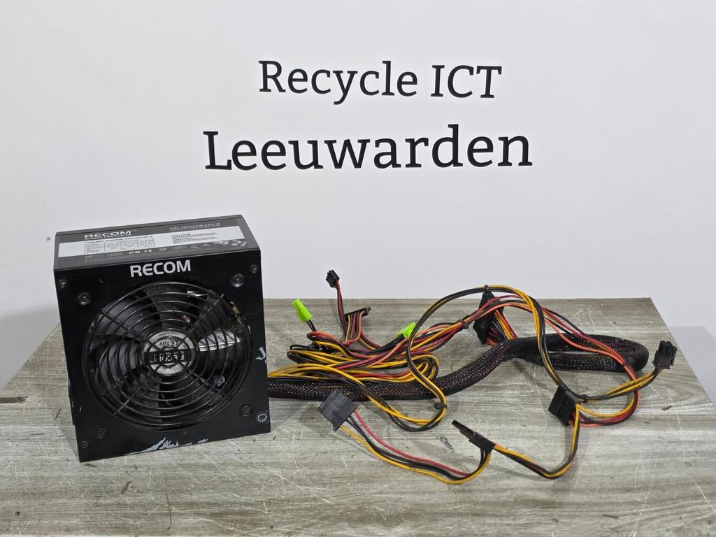 Recom 450w max voeding psu power supply pe-450plus 2, Computers en Software, Ophalen of Verzenden, Gebruikt