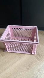 Fietsmand roze L40xB30, Fietsen en Brommers, Fietsaccessoires | Fietsmanden, Ophalen of Verzenden, Zo goed als nieuw