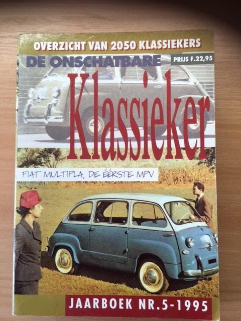 Autoboeken: De onschatbare Klassieker Jaarboek   nr 5   1995, Ophalen of Verzenden, Zo goed als nieuw, Algemeen