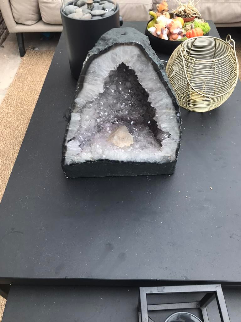 Grote amethist, Ophalen, Mineraal