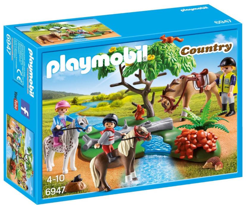 Playmobil Ponyrijles - 6947, Kinderen en Baby's, Speelgoed | Playmobil, Ophalen of Verzenden, Zo goed als nieuw