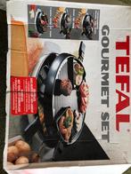 Tefal Gourmet Set - Raclette, Grill & Crêpes, Ophalen of Verzenden, Gebruikt, 4 t/m 7 personen