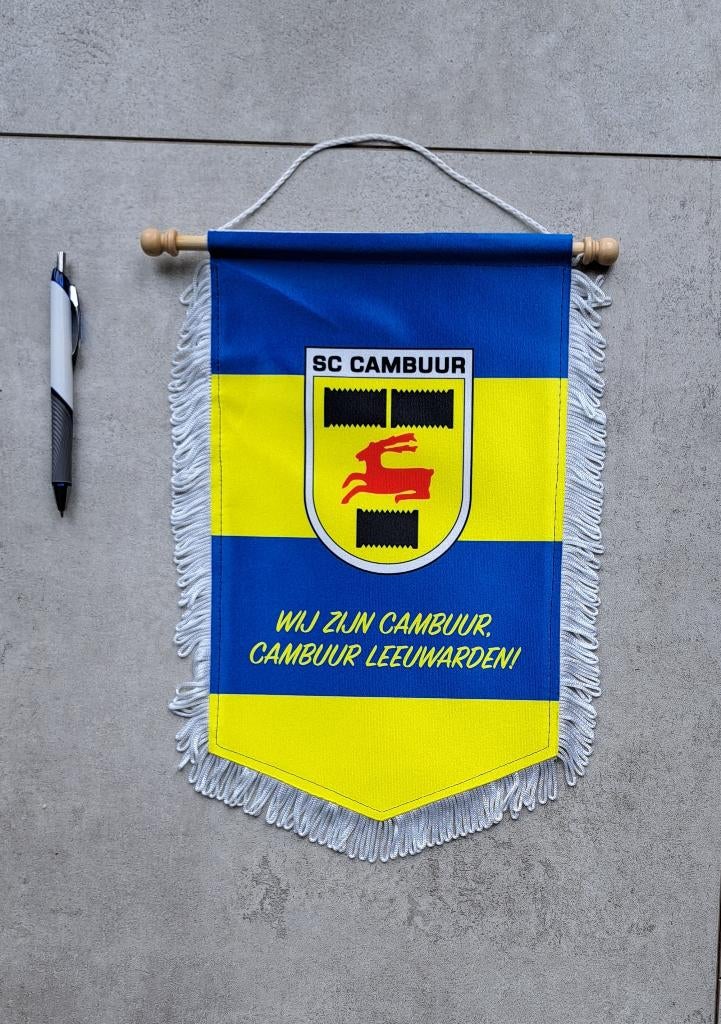 vaantje Cambuur Leeuwarden, Ophalen of Verzenden, Zo goed als nieuw, Overige binnenlandse clubs, Vaantje of Sjaal